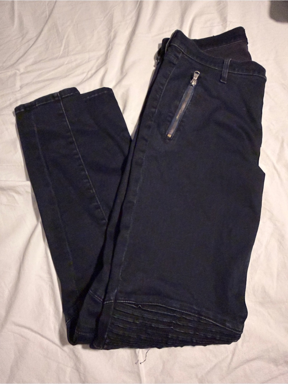 Hudson Jeans Stark Moto Ribbed-Knee Women’s Jeans